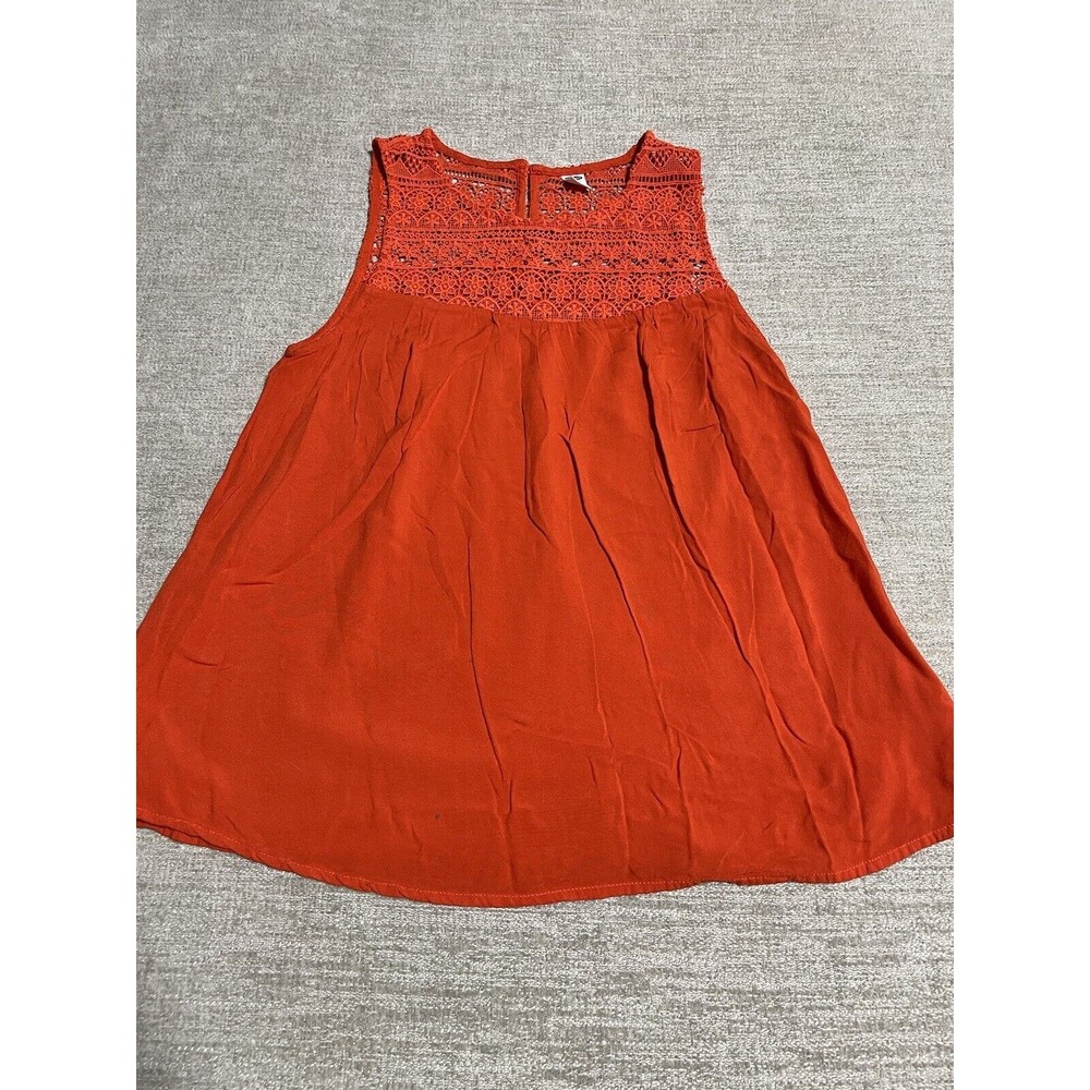 Old Navy Top Women’s Small Sleeveless Tank  Top Orange